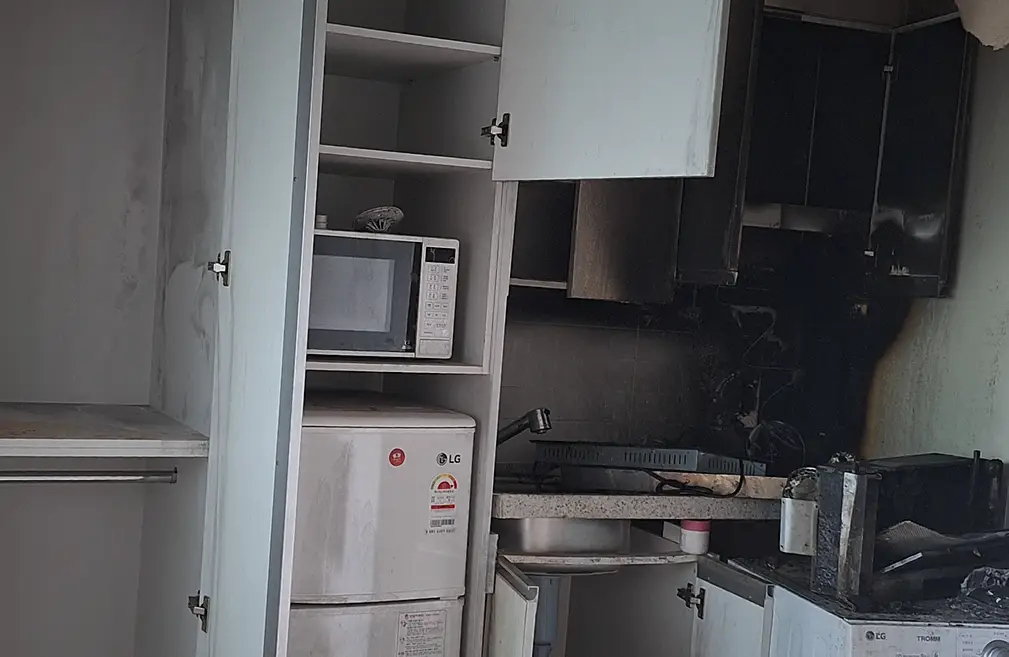 인천 중구 쓰레기집청소 업체 시공 전